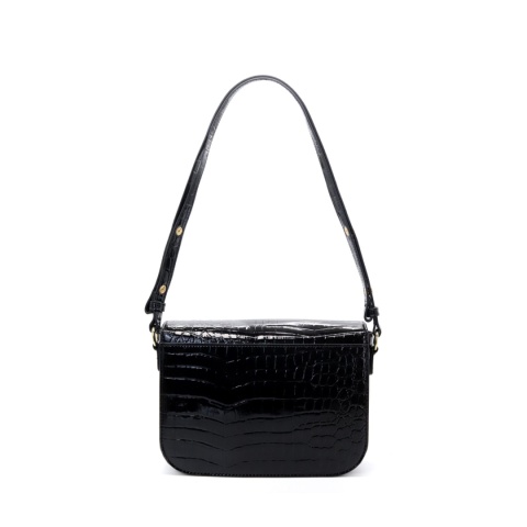 TOREBKA DAMSKA NA RAMIĘ CZARNA V ITALIA BY VERSACE 19.69 HERA VC-209-BLK