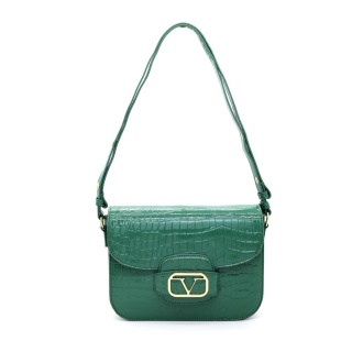 TOREBKA DAMSKA V ITALIA BY VERSACE 19.69 HERA VC-209-GRE ZIELONA