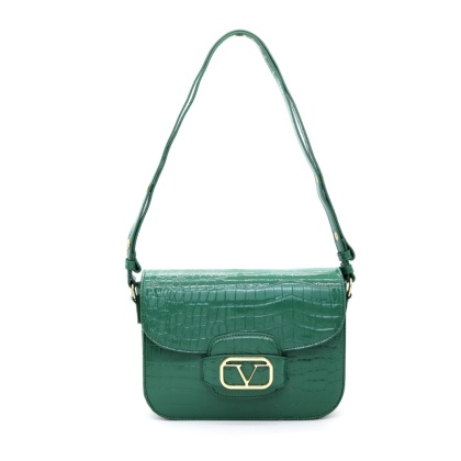 TOREBKA DAMSKA NA RAMIĘ ZIELONA V ITALIA BY VERSACE 19.69 HERA VC-209-GRE