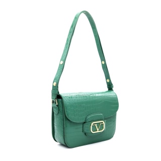 TOREBKA DAMSKA V ITALIA BY VERSACE 19.69 HERA VC-209-GRE ZIELONA
