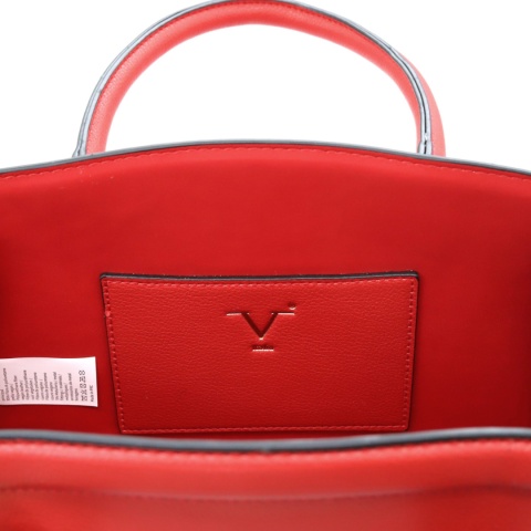 TOREBKA DAMSKA V ITALIA BY VERSACE 19.69 NAXOS VB-211-RED CZERWONA TOREBKA DAMSKA V ITALIA BY VERSACE 19.69 NAXOS VB-211-RED CZERWONA