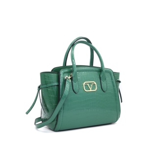 TOREBKA DAMSKA V ITALIA BY VERSACE 19.69 NAXOS VC-211-GRE ZIELONA