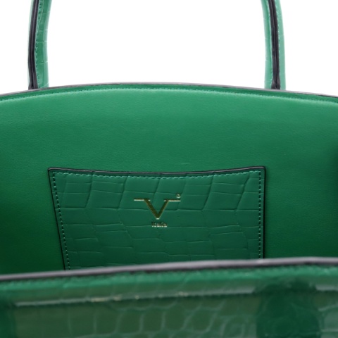 TOREBKA DAMSKA V ITALIA BY VERSACE 19.69 NAXOS VC-211-GRE ZIELONA