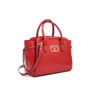 TOREBKA DAMSKA V ITALIA BY VERSACE 19.69 NAXOS VC-211-RED CZERWONA