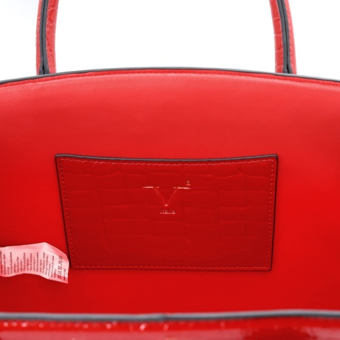 TOREBKA DAMSKA V ITALIA BY VERSACE 19.69 NAXOS VC-211-RED CZERWONA