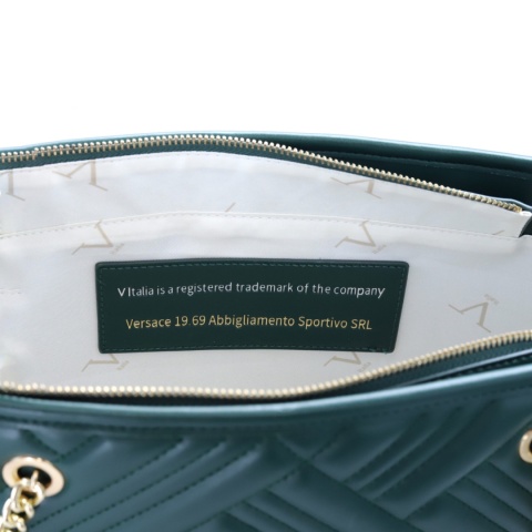 TOREBKA DAMSKA V ITALIA BY VERSACE 19.69 PARIS VT-201-GRE ZIELONA TOREBKA DAMSKA V ITALIA BY VERSACE 19.69 PARIS VT-201-GRE ZIELONA