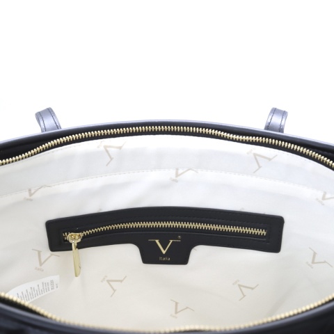 TOREBKA DAMSKA V ITALIA BY VERSACE 19.69 SANTORINI VT-203-BLK CZARNA TOREBKA DAMSKA V ITALIA BY VERSACE 19.69 SANTORINI VT-203-BLK CZARNA
