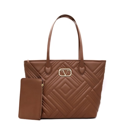 TOREBKA DAMSKA V ITALIA BY VERSACE 19.69 SANTORINI VT-203-BRW BRĄZOWA