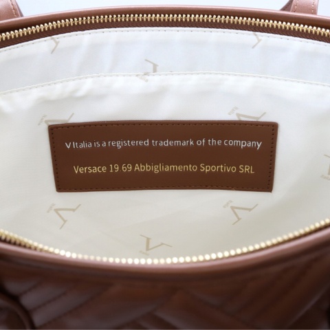 TOREBKA DAMSKA V ITALIA BY VERSACE 19.69 SANTORINI VT-203-BRW BRĄZOWA TOREBKA DAMSKA V ITALIA BY VERSACE 19.69 SANTORINI VT-203-BRW BRĄZOWA