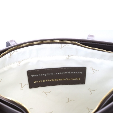 TOREBKA DAMSKA V ITALIA BY VERSACE 19.69 SANTORINI VT-203-TOR SZAROBRĄZOWA TOREBKA DAMSKA V ITALIA BY VERSACE 19.69 SANTORINI VT-203-TOR SZAROBRĄZOWA