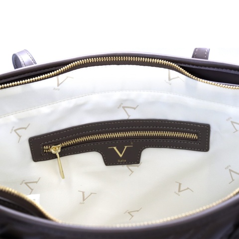 TOREBKA DAMSKA V ITALIA BY VERSACE 19.69 SANTORINI VT-203-TOR SZAROBRĄZOWA TOREBKA DAMSKA V ITALIA BY VERSACE 19.69 SANTORINI VT-203-TOR SZAROBRĄZOWA