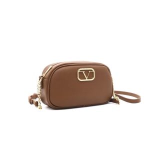 TOREBKA DAMSKA V ITALIA BY VERSACE 19.69 VALENCIA VB-204-BRW BRĄZOWA