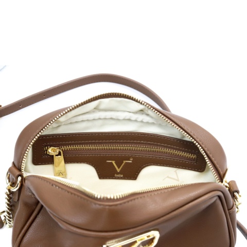 TOREBKA DAMSKA V ITALIA BY VERSACE 19.69 VALENCIA VB-204-BRW BRĄZOWA
