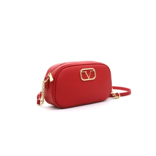 TOREBKA DAMSKA V ITALIA BY VERSACE 19.69 VALENCIA VB-204-RED CZERWONA