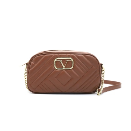 TOREBKA DAMSKA V ITALIA BY VERSACE 19.69 VALENCIA VT-204-BRW BRĄZOWA