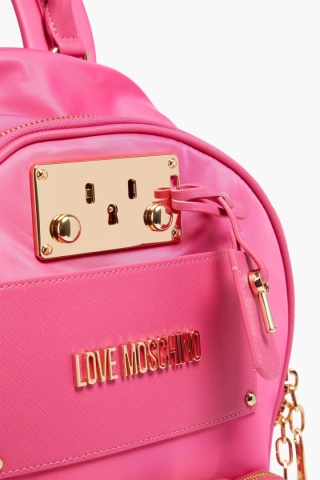 PLECAK DAMSKI MIEJSKI RÓŻOWY LOVE MOSCHINO JC4152PP1GLG161A FUCHSIA