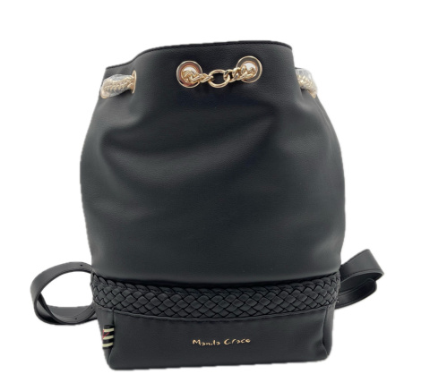 PLECAK DAMSKI MANILA GRACE ZAINO SMALL NERO CZARNY PLECAK DAMSKI MANILA GRACE ZAINO SMALL NERO CZARNY