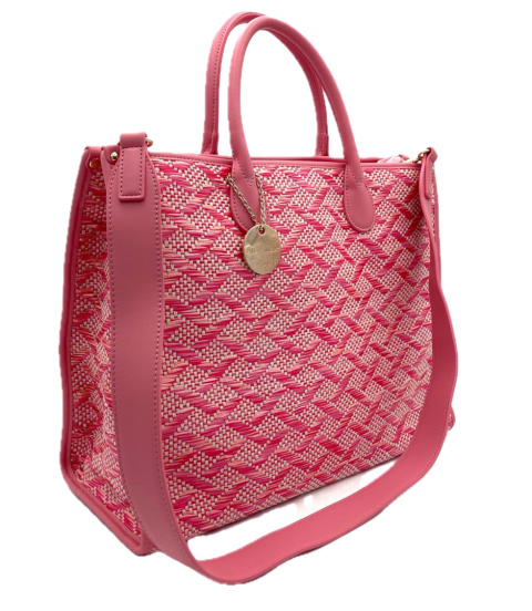 TOREBKA DAMSKA SHOPPER RÓŻOWA ALEX MAX FUCHSIA