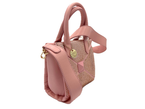 TOREBKA DAMSKA ALEX MAX PINK RÓŻOWA Z KRYSZTAŁKAMI TOREBKA DAMSKA ALEX MAX PINK RÓŻOWA Z KRYSZTAŁKAMI
