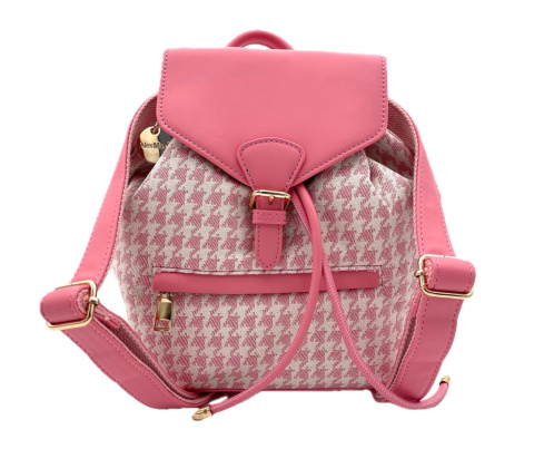 PLECAK DAMSKI MIEJSKI RÓŻOWY ALEX MAX PINK