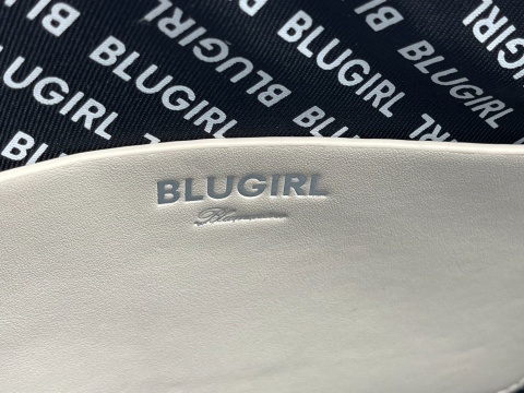 TOREBKA DAMSKA NA RAMIĘ SZARABLUGIRL BLUMARINE BUGATTI ALABASTER