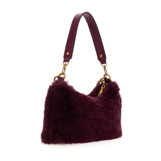 TOREBKA DAMSKA GUESS MORADA MINI BORDOWY