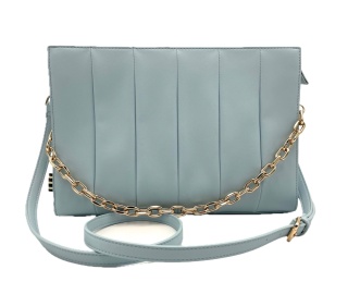 TOREBKA DAMSKA MANILA GRACE POCHETTE AZZURRO SCURO KOPERTÓWKA NIEBIESKA