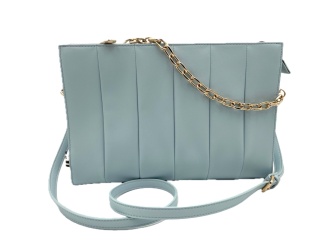 TOREBKA DAMSKA MANILA GRACE POCHETTE AZZURRO SCURO KOPERTÓWKA NIEBIESKA