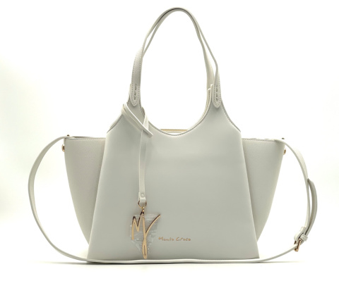 TOREBKA DAMSKA MANILA GRACE TOTE MEDIUM BIANCO BIAŁA TOREBKA DAMSKA MANILA GRACE TOTE MEDIUM BIANCO BIAŁA