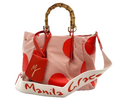 TOREBKA DAMSKA MANILA GRACE TOTE SMALL ARANCIO TORBA POMARAŃCZOWA