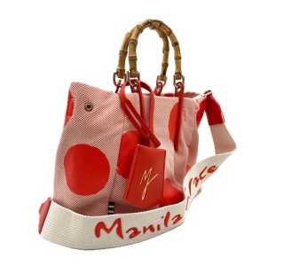 TOREBKA DAMSKA MANILA GRACE TOTE SMALL ARANCIO TORBA POMARAŃCZOWA