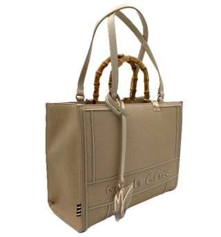 TOREBKA DAMSKA MANILA GRACE SHOPPING SMALL BEIGE MAŁA SHOPERKA BEŻOWA