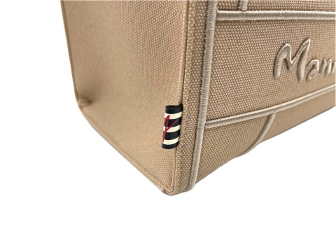 TOREBKA DAMSKA MANILA GRACE SHOPPING SMALL BEIGE MAŁA SHOPERKA BEŻOWA