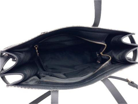 TOREBKA DAMSKA MANILA GRACE SHOPPER MEDIUM NERO SHOPERKA CZARNA