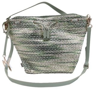 TOREBKA DAMSKA MANILA GRACE BUCKET VERDE ACQUA KUBEŁEK ZIELONY