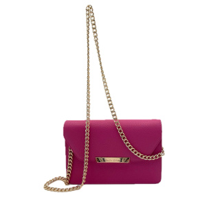 TOREBKA DAMSKA MANILA GRACE WALLET BAG CARAMELLA KOPERTÓWKA RÓŻOWA