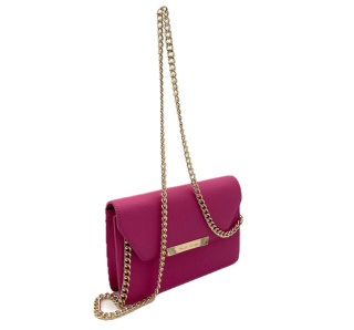 TOREBKA DAMSKA MANILA GRACE WALLET BAG CARAMELLA KOPERTÓWKA RÓŻOWA