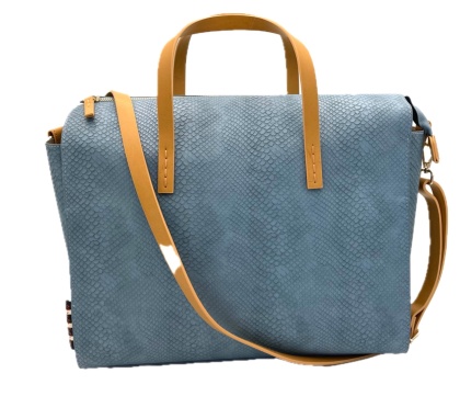 TOREBKA DAMSKA SHOPPER NIEBIESKA MANILA GRACE BAULOTTO FRAN POLVERE