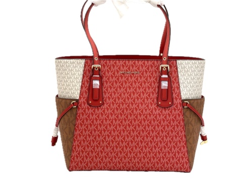 TOREBKA DAMSKA MICHAEL KORS VOYAGER 30S0GV6T4V CZERWONA TOREBKA DAMSKA MICHAEL KORS VOYAGER 30S0GV6T4V CZERWONA