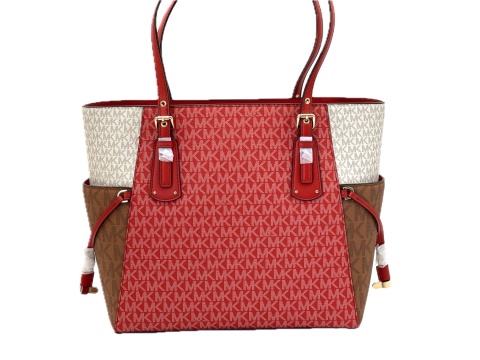 TOREBKA DAMSKA MICHAEL KORS VOYAGER 30S0GV6T4V CZERWONA TOREBKA DAMSKA MICHAEL KORS VOYAGER 30S0GV6T4V CZERWONA