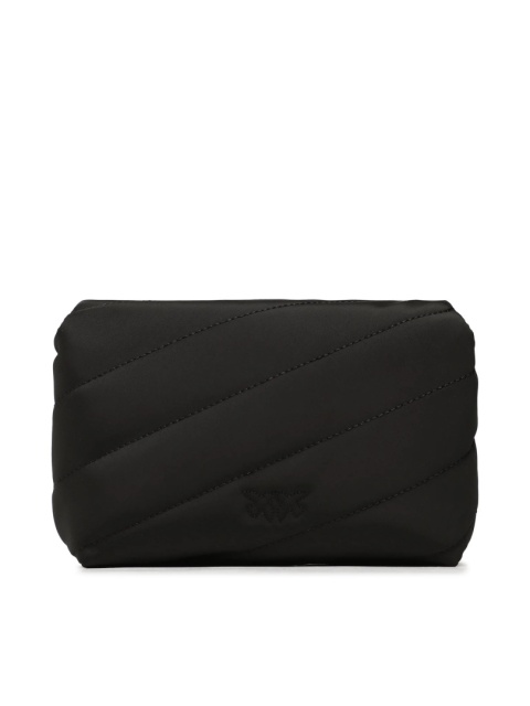 TOREBKA DAMSKA PINKO LOVE BABY PUFF C RECYCLED NYLON NERO-ANTIQE GOLD CZARNA TOREBKA DAMSKA PINKO LOVE BABY PUFF C RECYCLED NYLON NERO-ANTIQE GOLD CZARNA