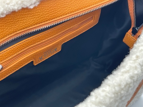 TOREBKA SHOPPER Z FUTERKIEM TWINSET ACTITUDE TOTE CUOIO Z FUTERKIEM